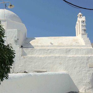 The churches in the Chora Folegandros