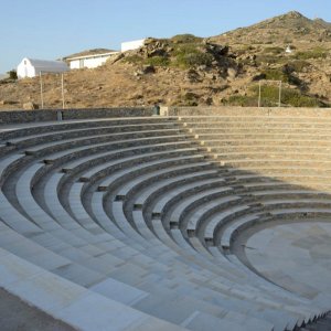 The theatre of Ios island