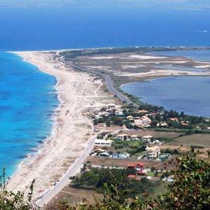 L'isola di Lefkada dall'alto