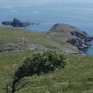 vista percorso trekking, agios efstratios