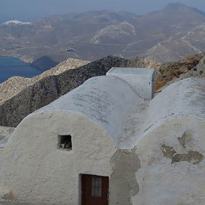 View of Kalamiotissa Panagia Anafi