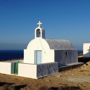 Tipica chiesa di Anafi