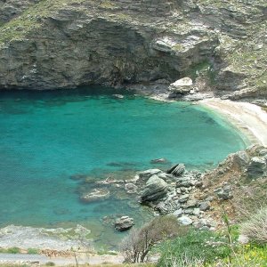 spiaggia sineti, andros