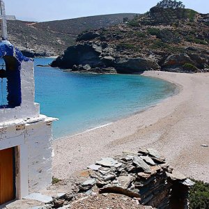 spiaggia vitali, andros