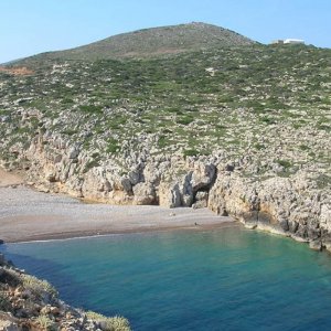 Vista spiaggia antikythera