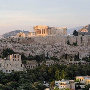 vista acropoli atene