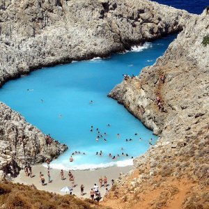 Seitan Liman i beach Crete