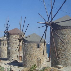 vista mulini chios