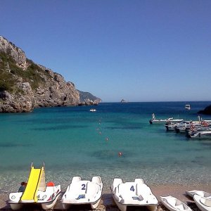 Paleiokastritsa beach