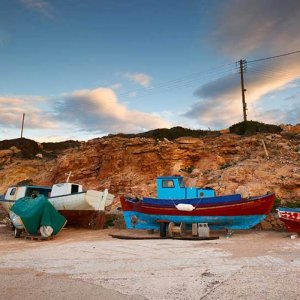 Boat in Donoussa