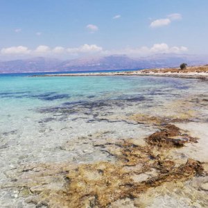 View of Lefki beach