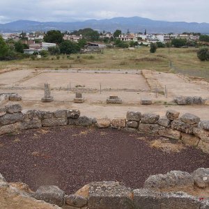 scorcio sito archeologico eretria, eubea