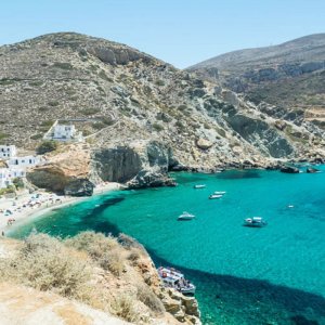 The sea in Folegandros