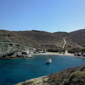 Agios Georgios beach vista