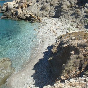 Fira beach a Folegandros