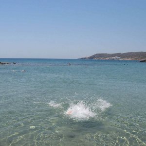 Spiaggia di Manganari particolare