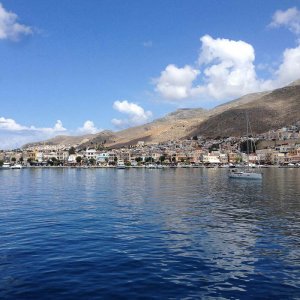 vista mare isola kalymnos