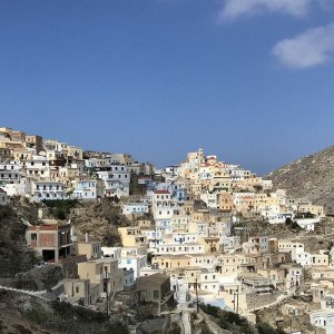 Views of Olympos village, Karpathos