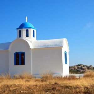 View of church in KarpathosView of church in Karpathos island