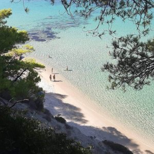 vista di seviri beach, kassandra