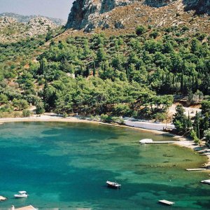 The coast of Kastellorizo