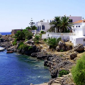 The village of Avlemonas Kythira