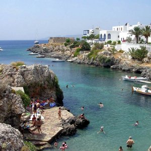 Inlet in Avlemonas village