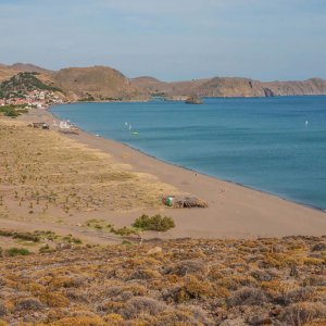 Skala Eresou beach