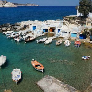 Houses in Fyropotamos Milos