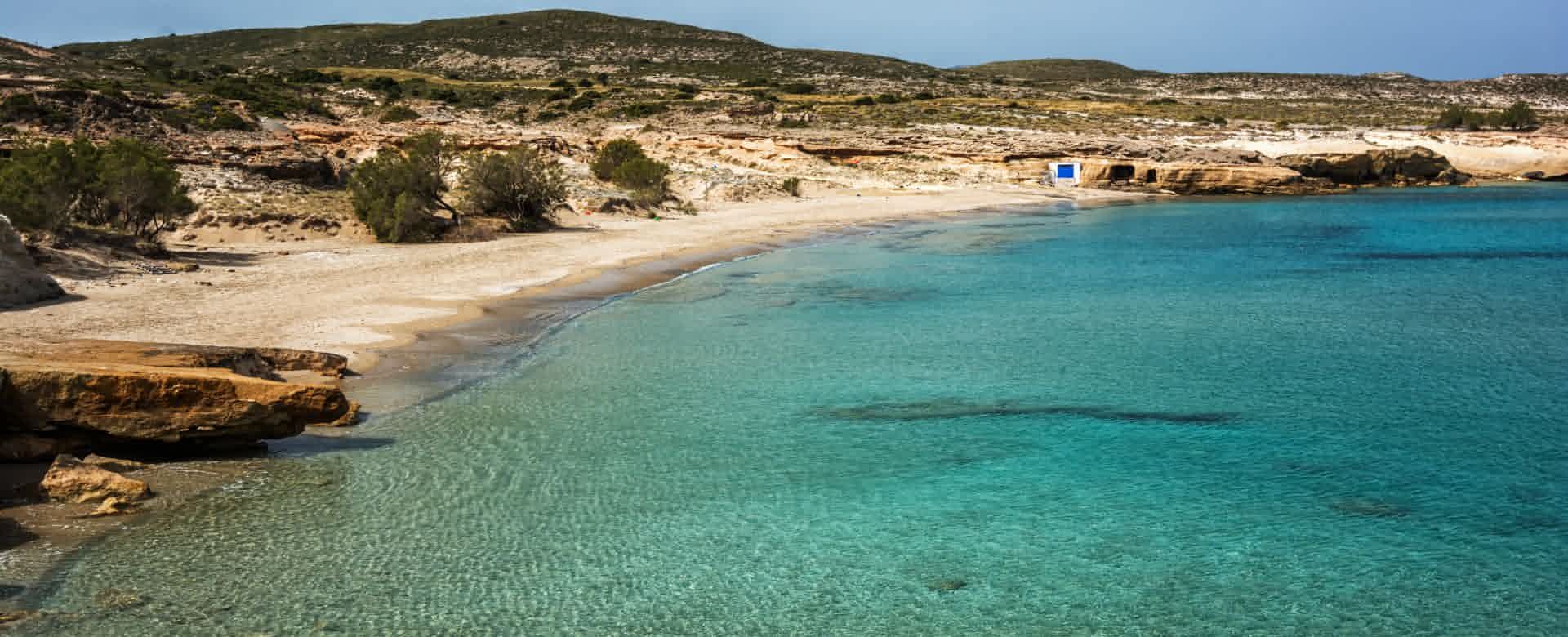 Spiagge per famiglie a Milos