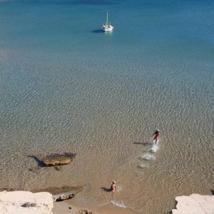 Provatas beach from the top