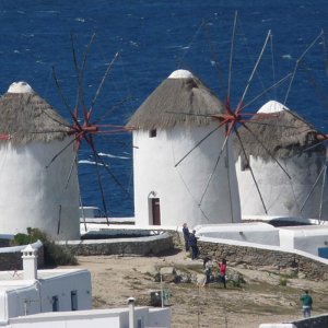 mulini di Mykonos