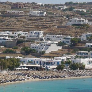 Ornos beach Mykonos