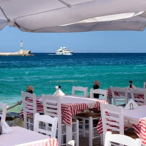 Tavern in Mykonos