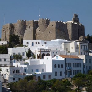 Panoramic view of Patmos