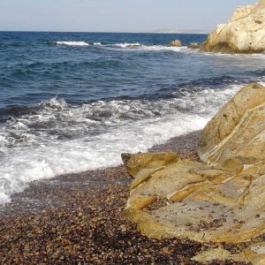 Spiaggia Lampi a Patmos