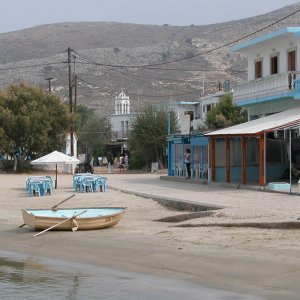 Taverna sulla baia di Pserimos