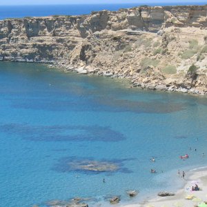Tripetra beach vicino Rethymno