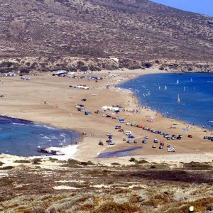 Prassonissi beach