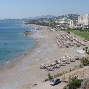 Faliraki beach