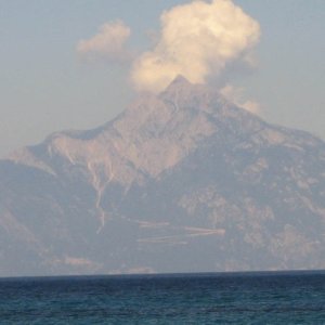View of Mount Athos