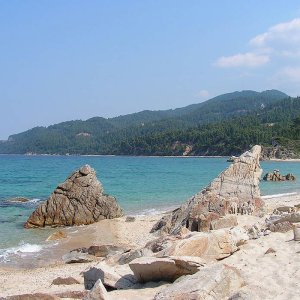 The white rocks of Vourcourou