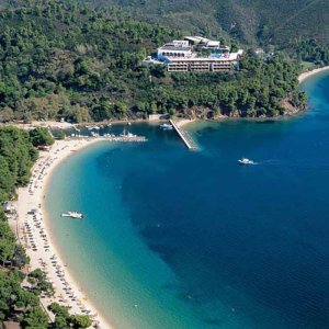 Le spiagge di Skiathos e il verde