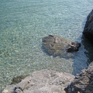 Una delle calette isolate di Skopelos