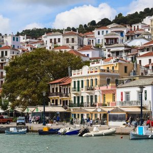 Skopelos village