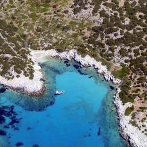 Coastline of Skyros