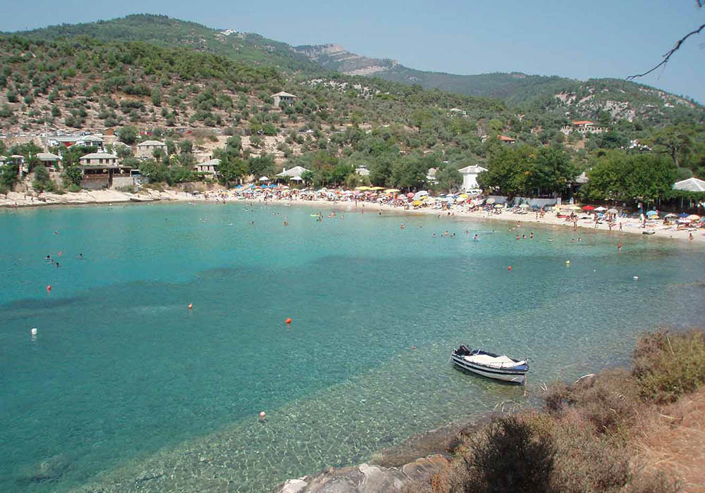 L'isola di Thassos è un'isola bellissima e sicuramente da visitare