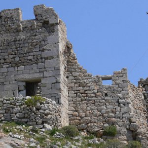 vista castro megalochorio, tilos