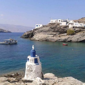 vista mare spiaggia tinos